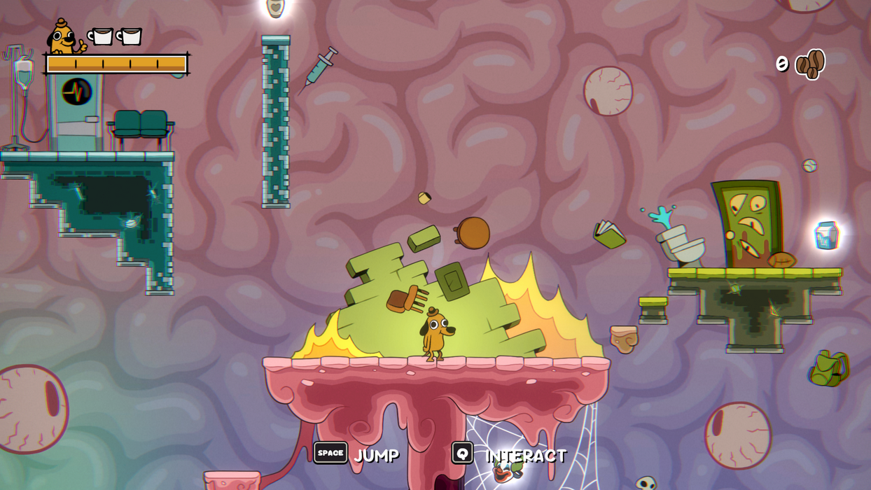 PlayStation 5-This Is Fine Maximum Cope-gameplay 1