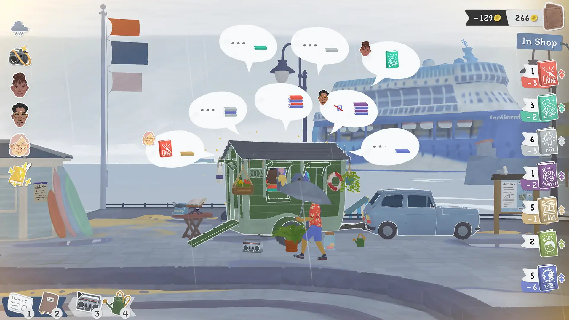 PlayStation 5-Tiny Book Shop-gameplay 8