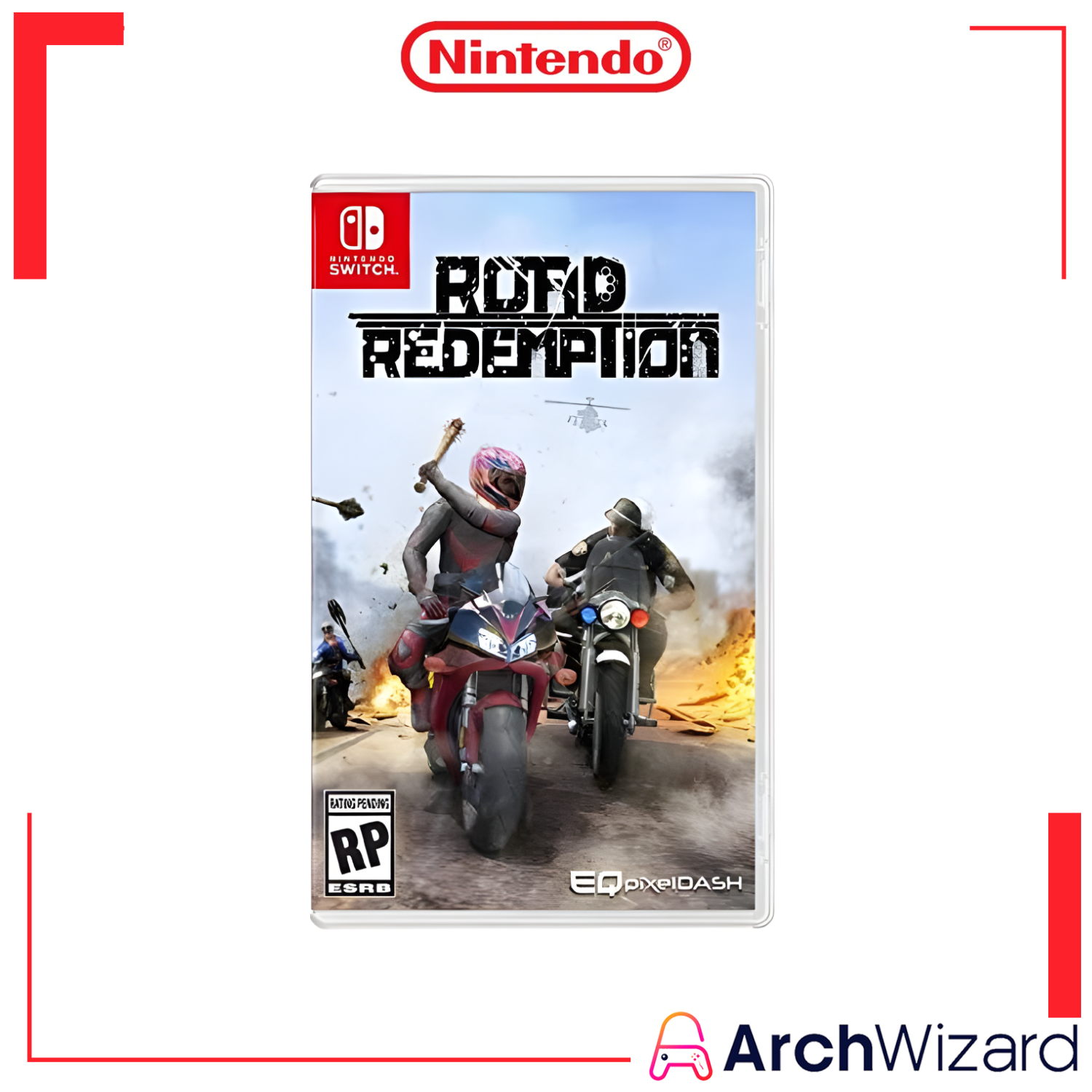 Nintendo Switch Red Redemtion Game Cover