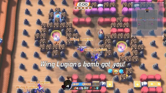 Nintendo Switch-Super Bomberman R2-gameplay 2