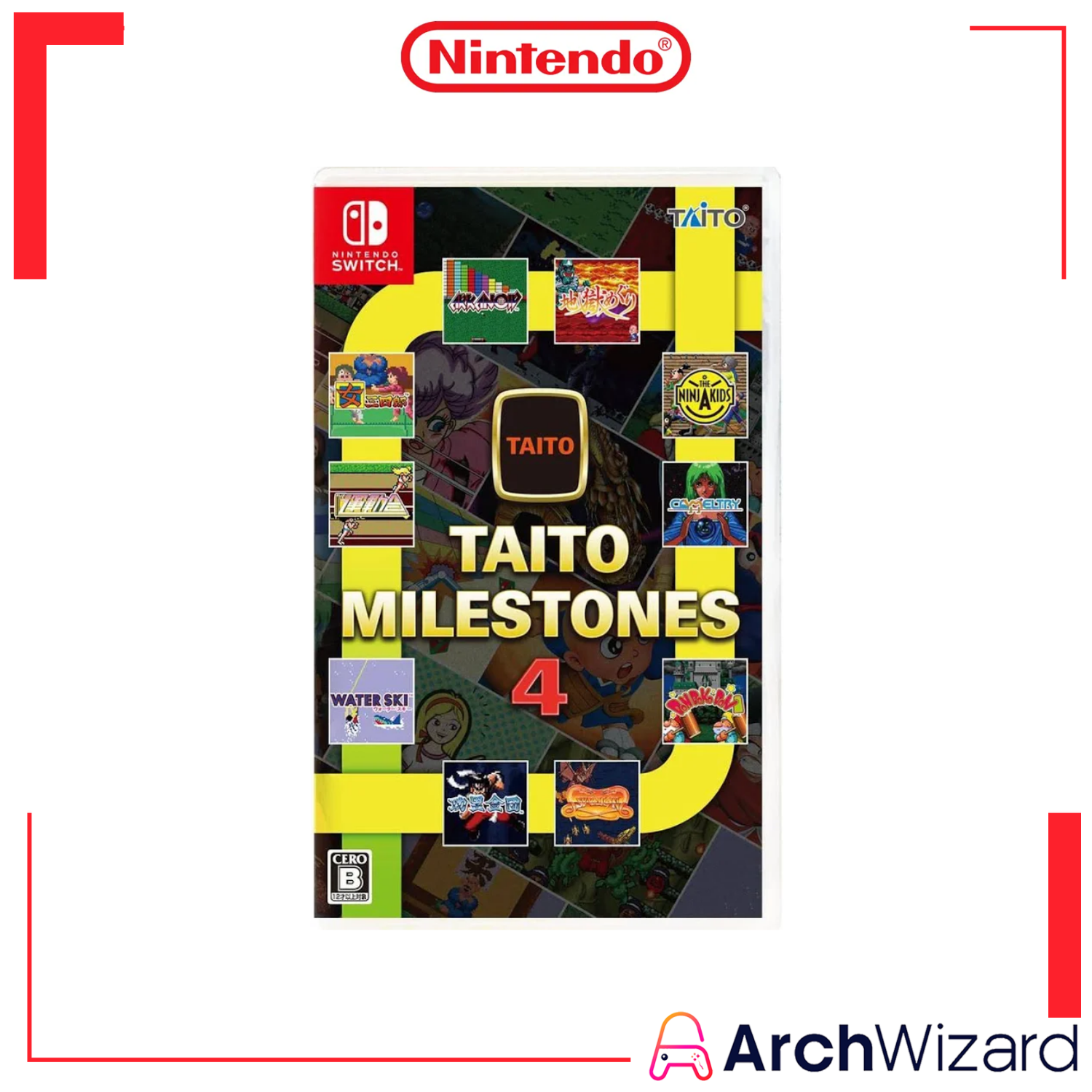 Taito Milestones 4 (Nintendo Switch Game) Cover
