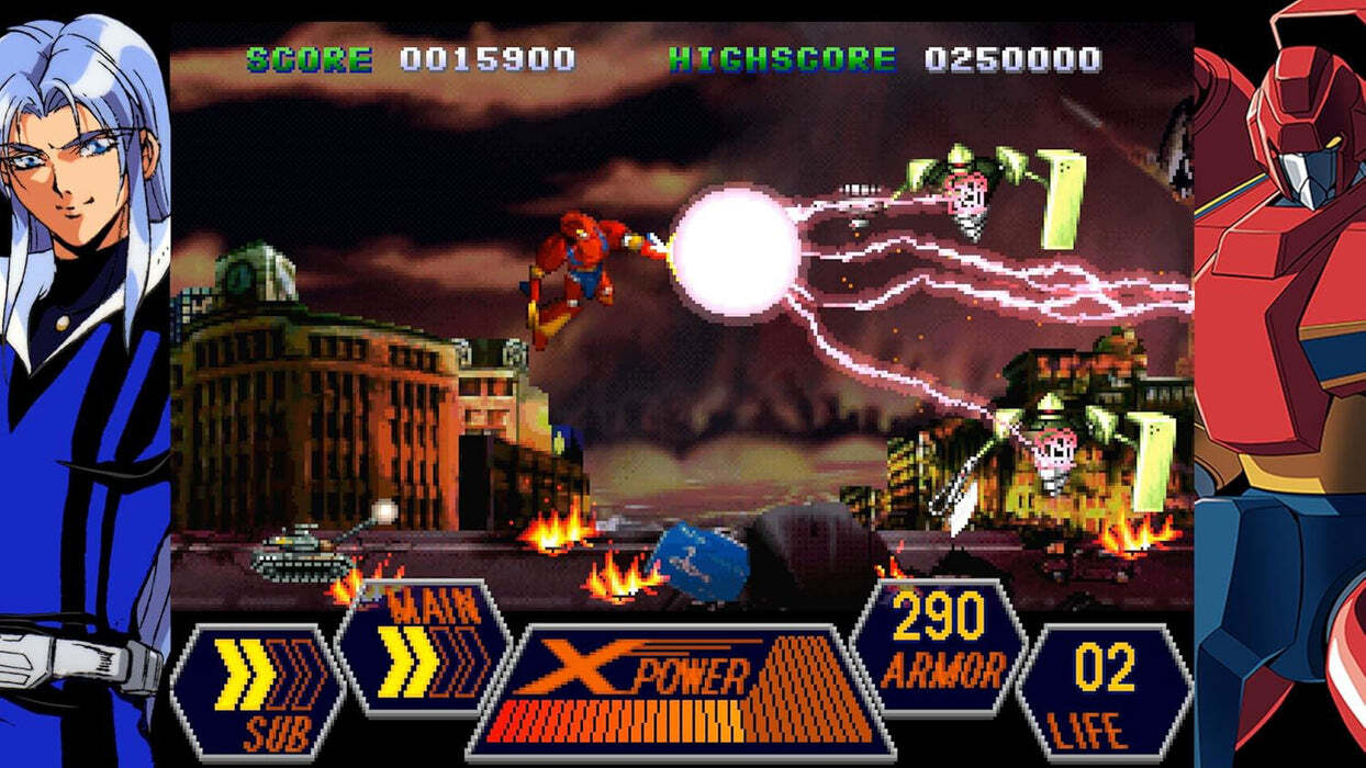 Nintendo Switch-70S Style Robot Anime Geppy X-gameplay 6