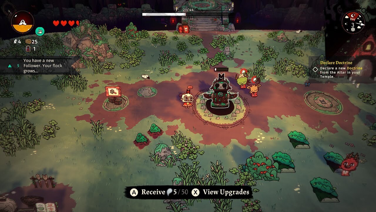 Nintendo Switch-Cult Of The Lamb Definitive Edition-gameplay 7