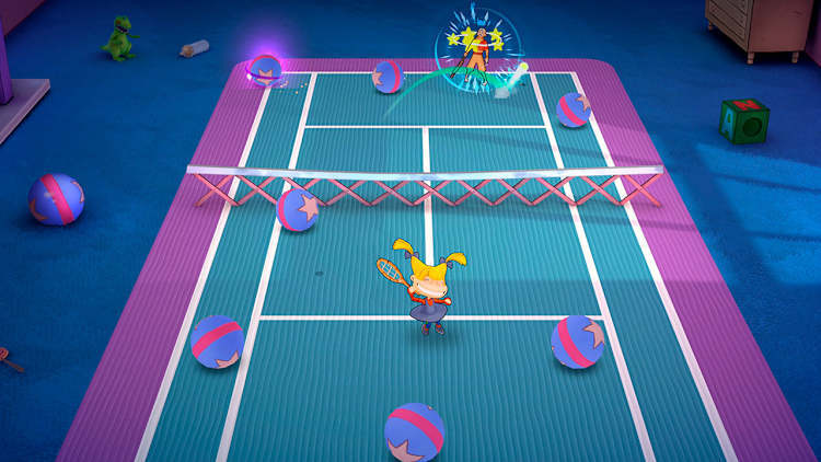 Nintendo Switch-Nickelodeon Extreme Tennis Next-gameplay 4