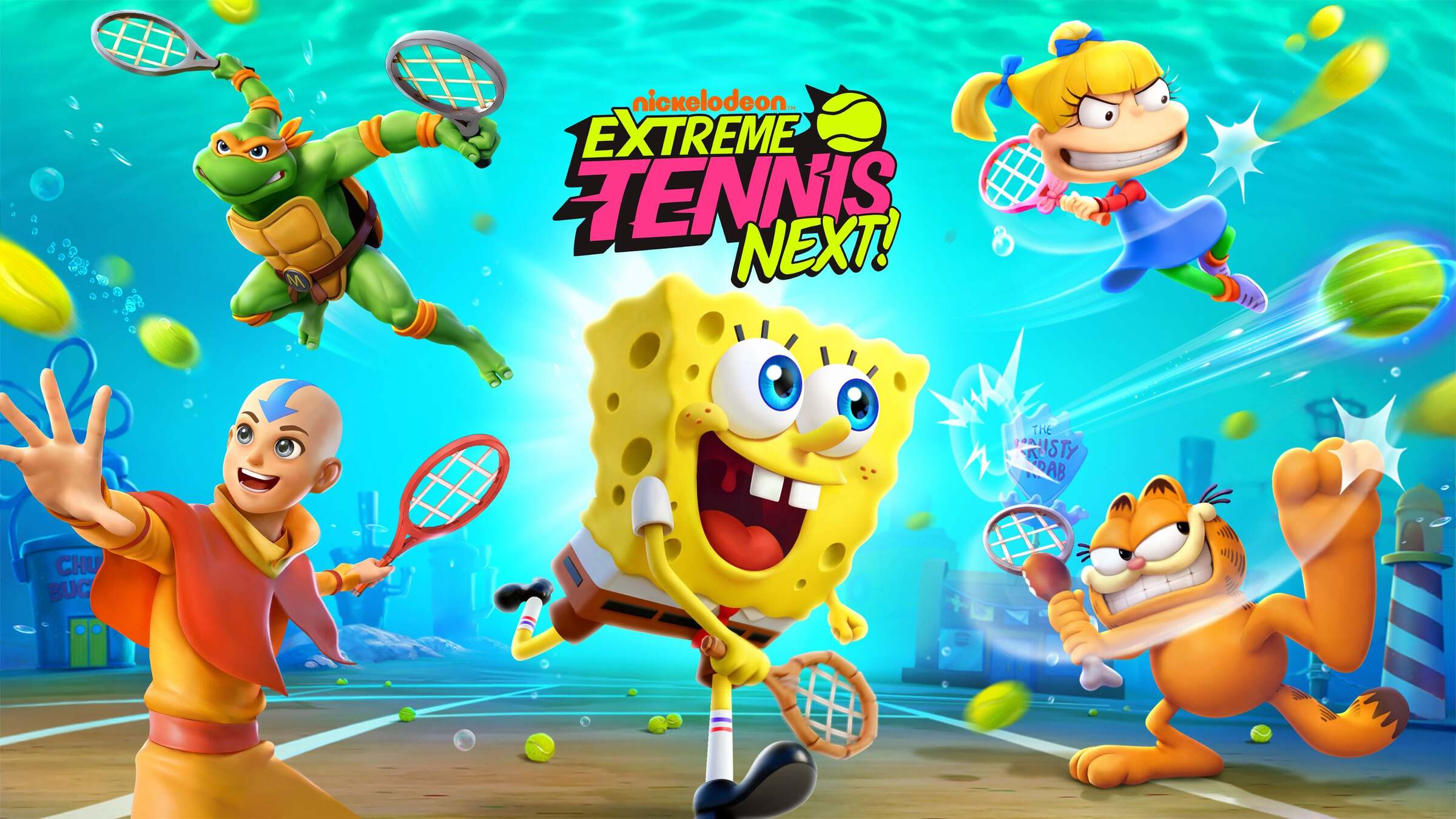 PlayStation 5-Nickelodeon Extreme Tennis Next-gameplay 6