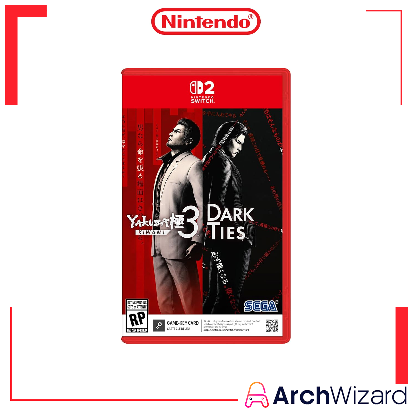 Cover Image_NS2_Yakuza Kiwami 3 & Dark Ties_1_Edition2