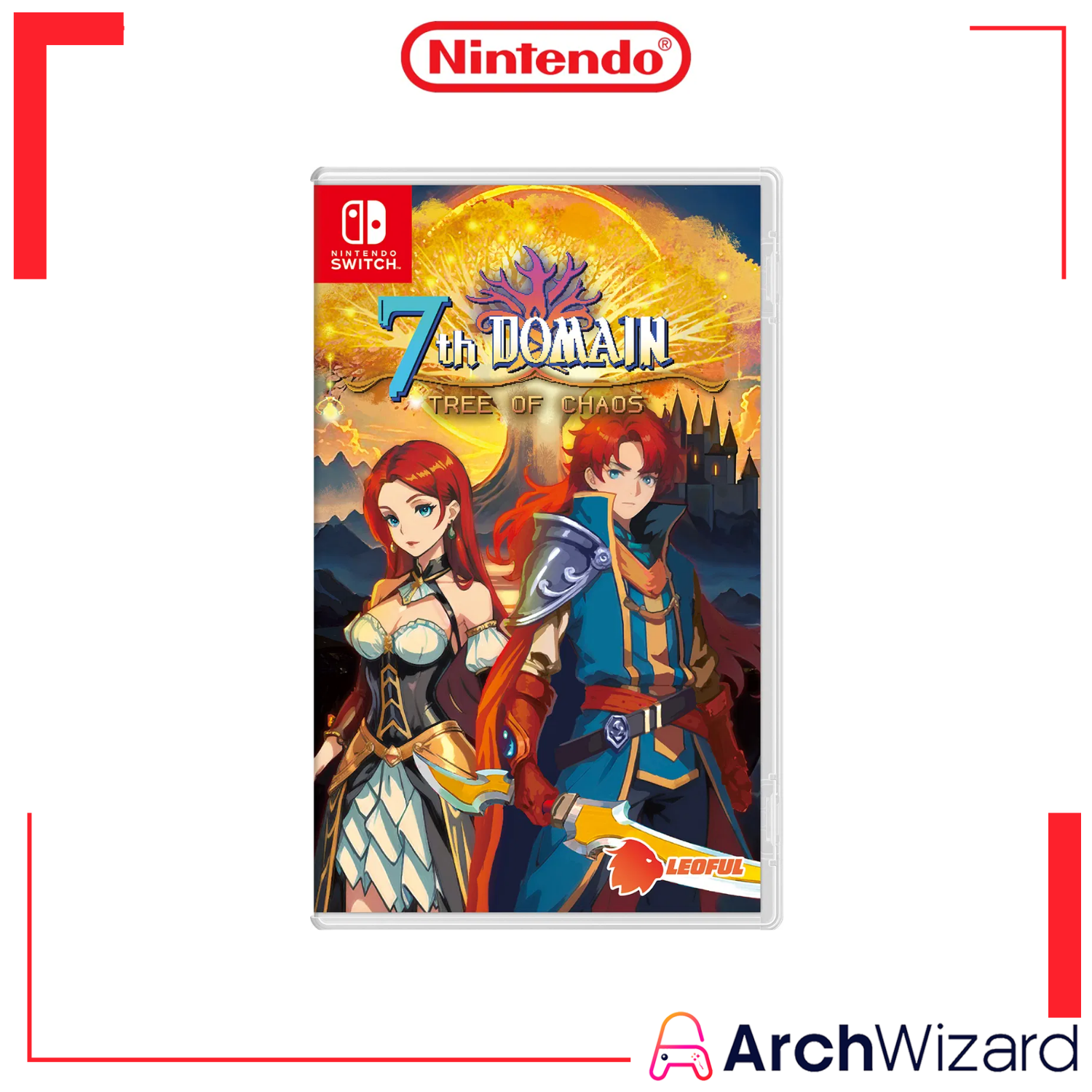 Nintendo Switch Game 7th Domain Tree of Chaos Cover