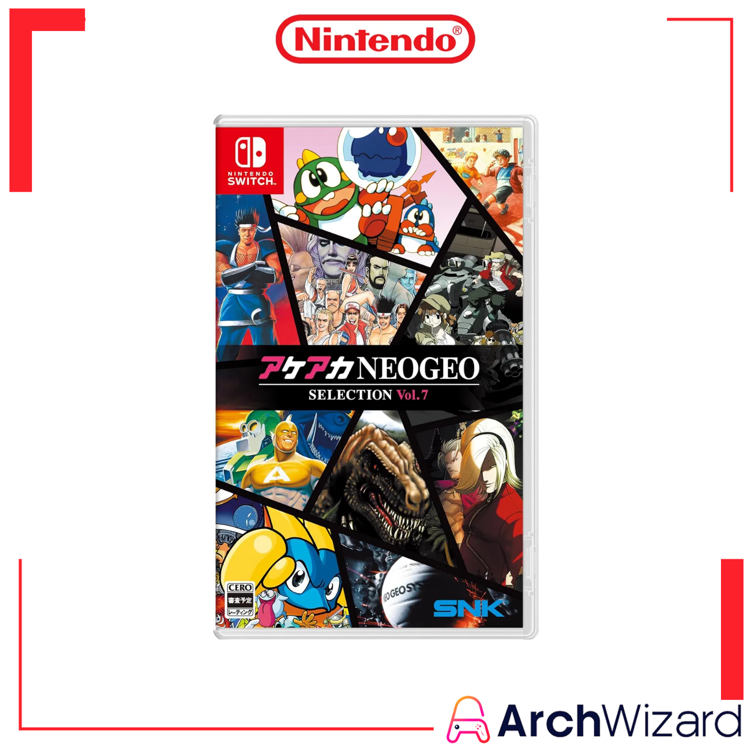 Nintendo Switch Game ACA Neogeo Selection Vol.7 Cover