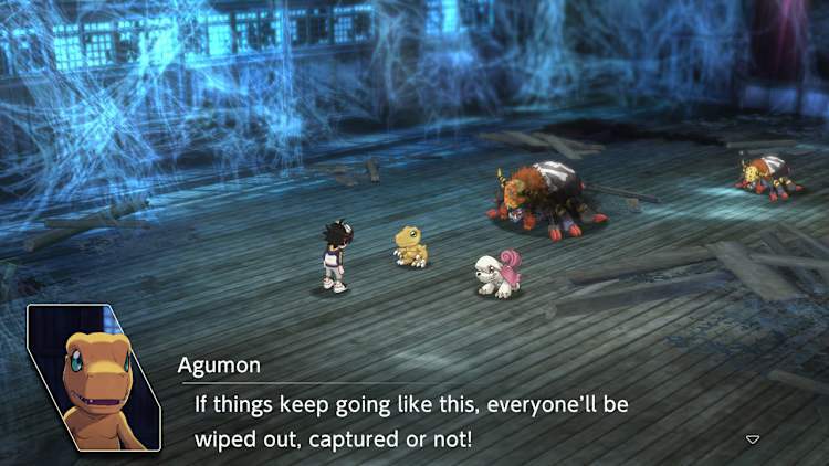 Nintendo Switch-Digimon Survive-gameplay 3