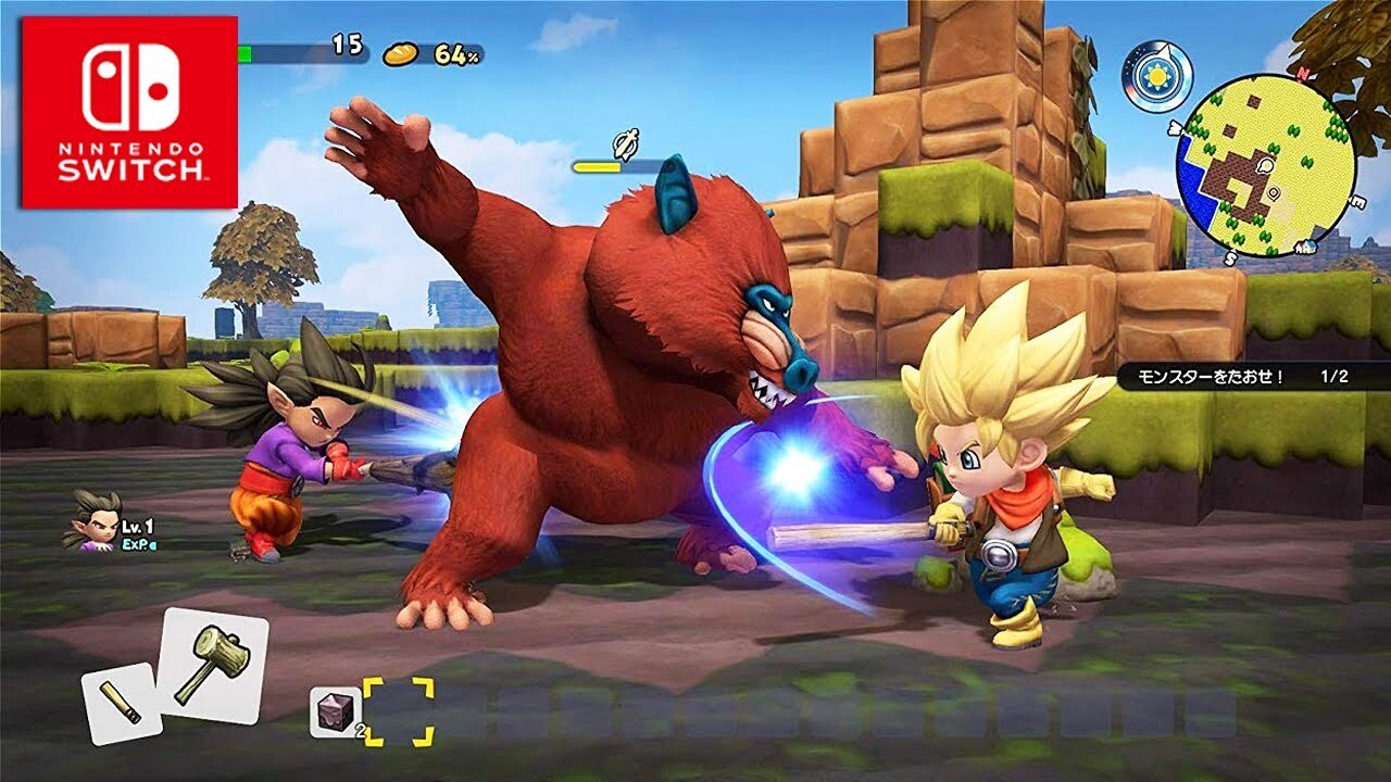 Nintendo Switch-Dragon Quest Builders 2-gameplay
