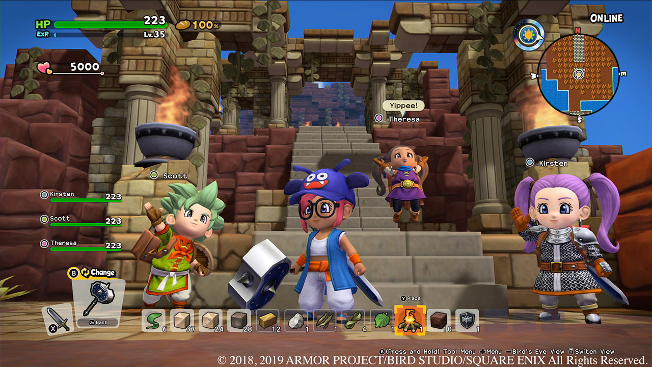 Nintendo Switch-Dragon Quest Builders 2-gameplay 5