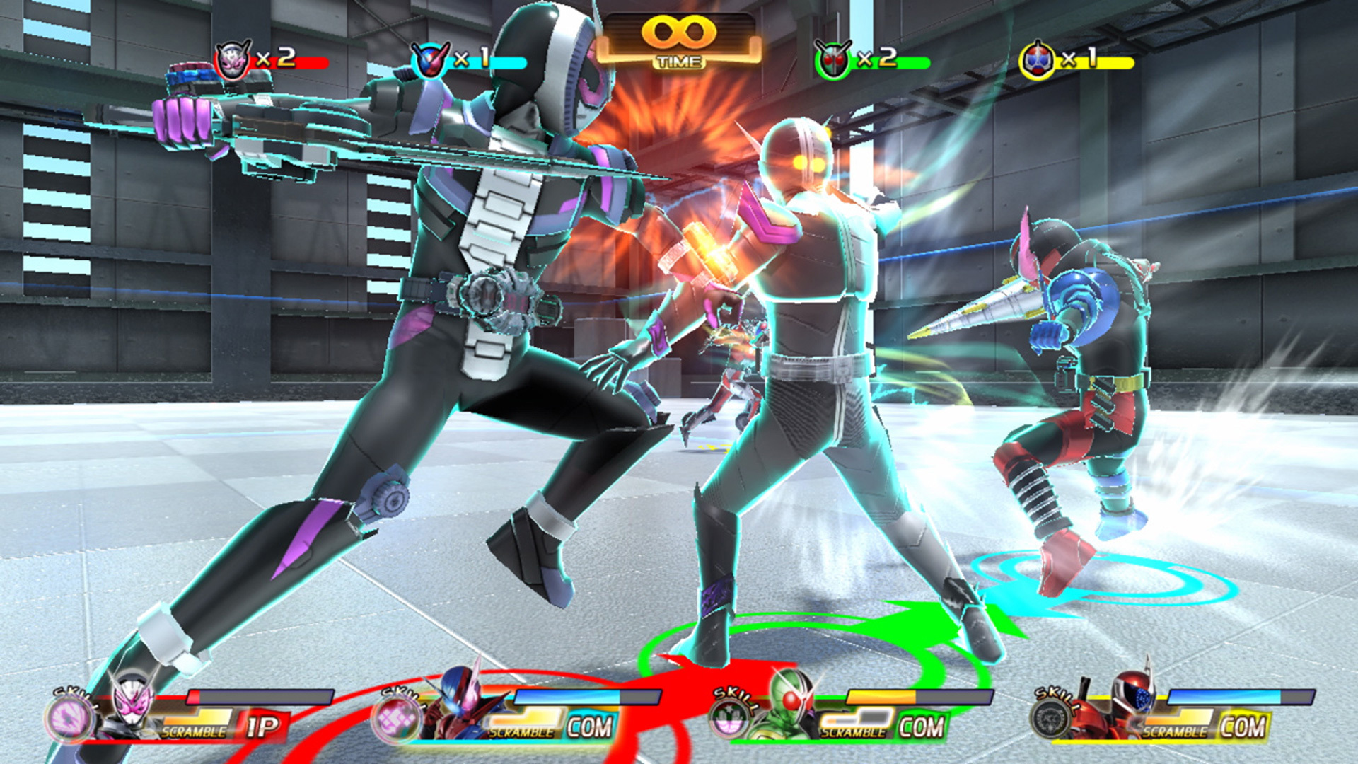 Nintendo Switch-Kamen Rider Climax Scamble-gameplay