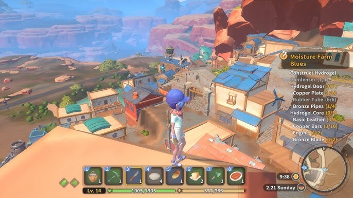 Nintendo Switch-My Time at Sandrock Collector Edition-gameplay 4
