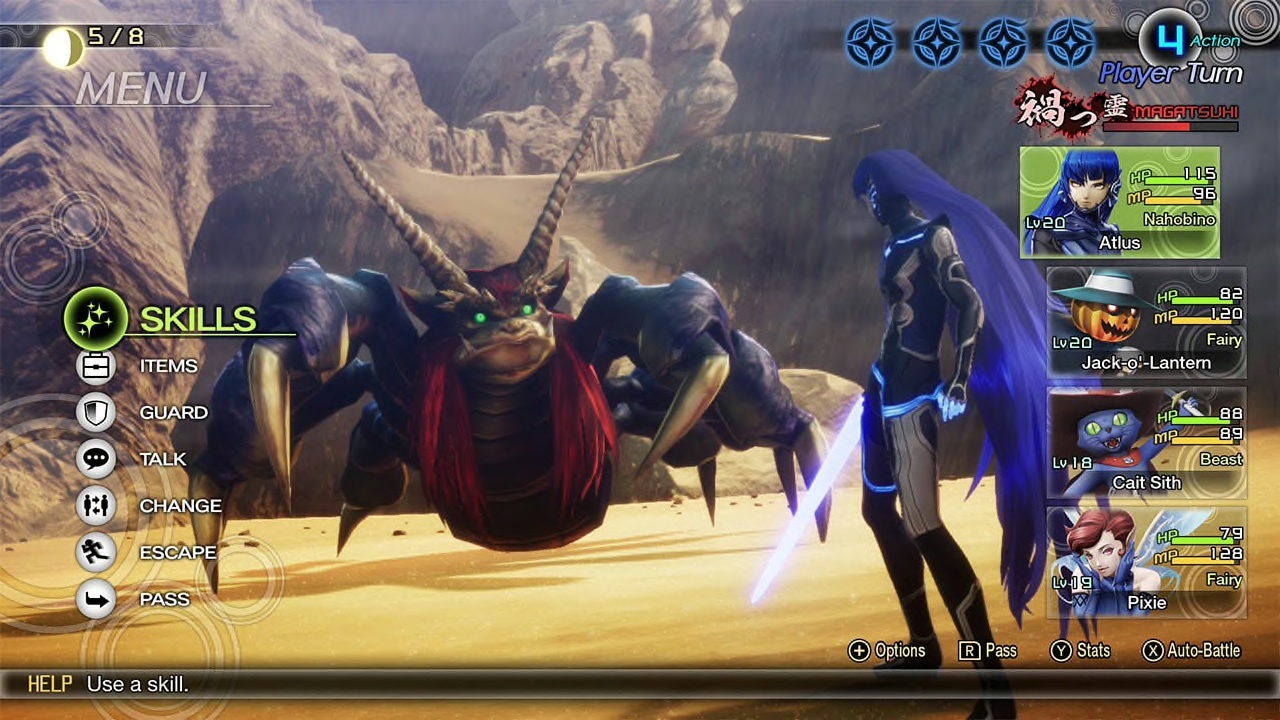 Nintendo Switch-Shin Megami Tensei V-gameplay 5