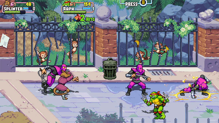 Nintendo Switch-Teenage Mutant Ninja Turtles Shredders Revenge Standard Edition-gameplay 5