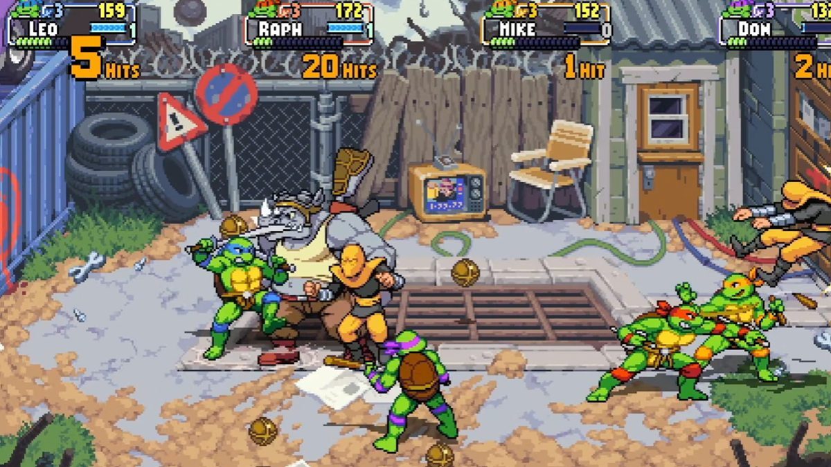 Nintendo Switch-Teenage Mutant Ninja Turtles Shredders Revenge Standard Edition-gameplay 8