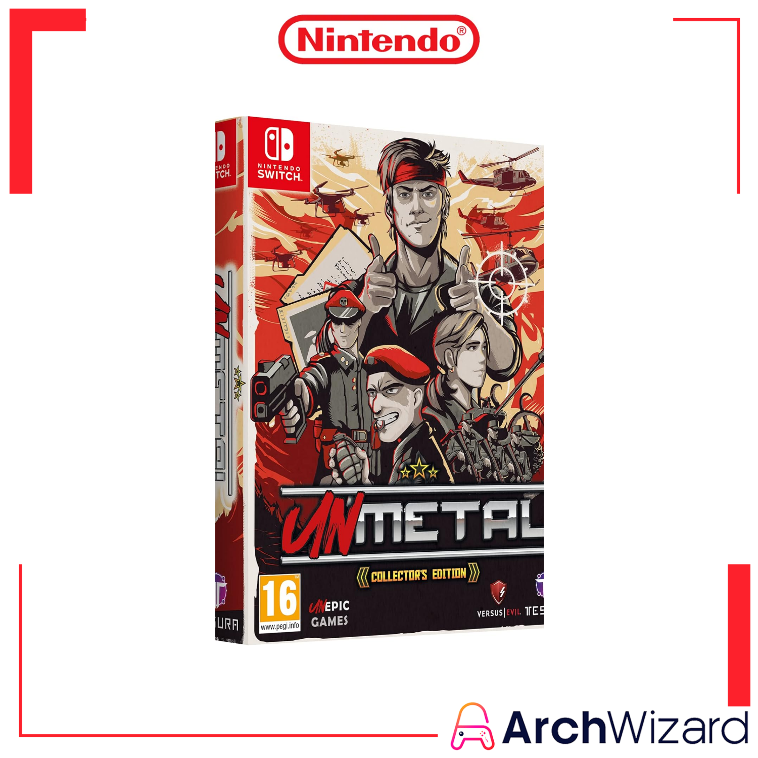 Nintendo Switch Game UnMetal Collector's Edition (2)