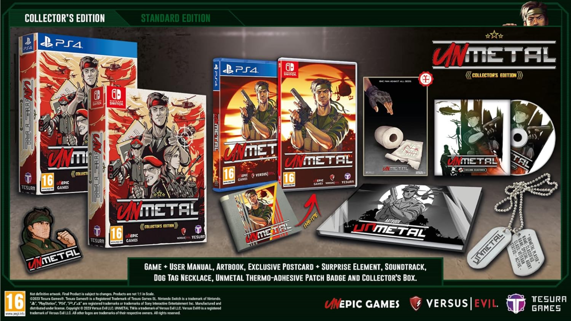 Nintendo Switch Game UnMetal Collector's Edition (3)