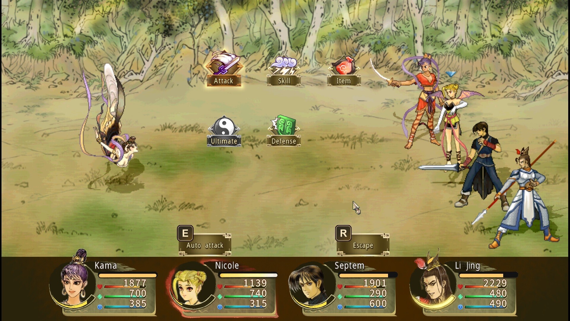Nintendo Switch-Xuan Yuan Sword 3 Mists Beyond The Mountains The Complete Edition-gameplay