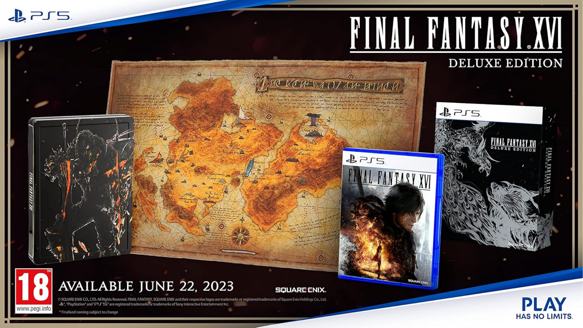 Playstation 5 Game Final Fantasy XVI Deluxe Edition (3)