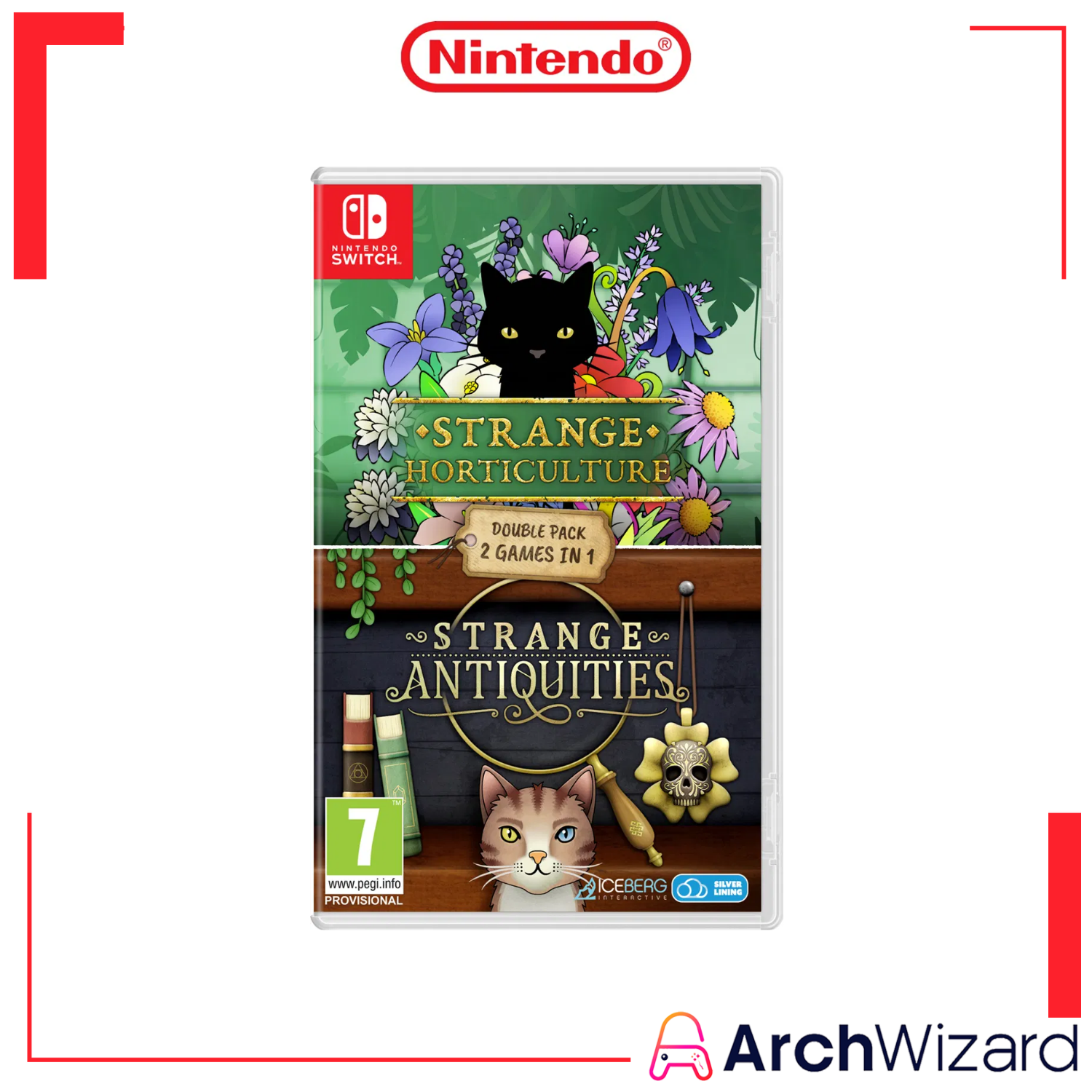 Nintendo switch Game 2 In 1 Strange Horticulture & Antiquities  (2)
