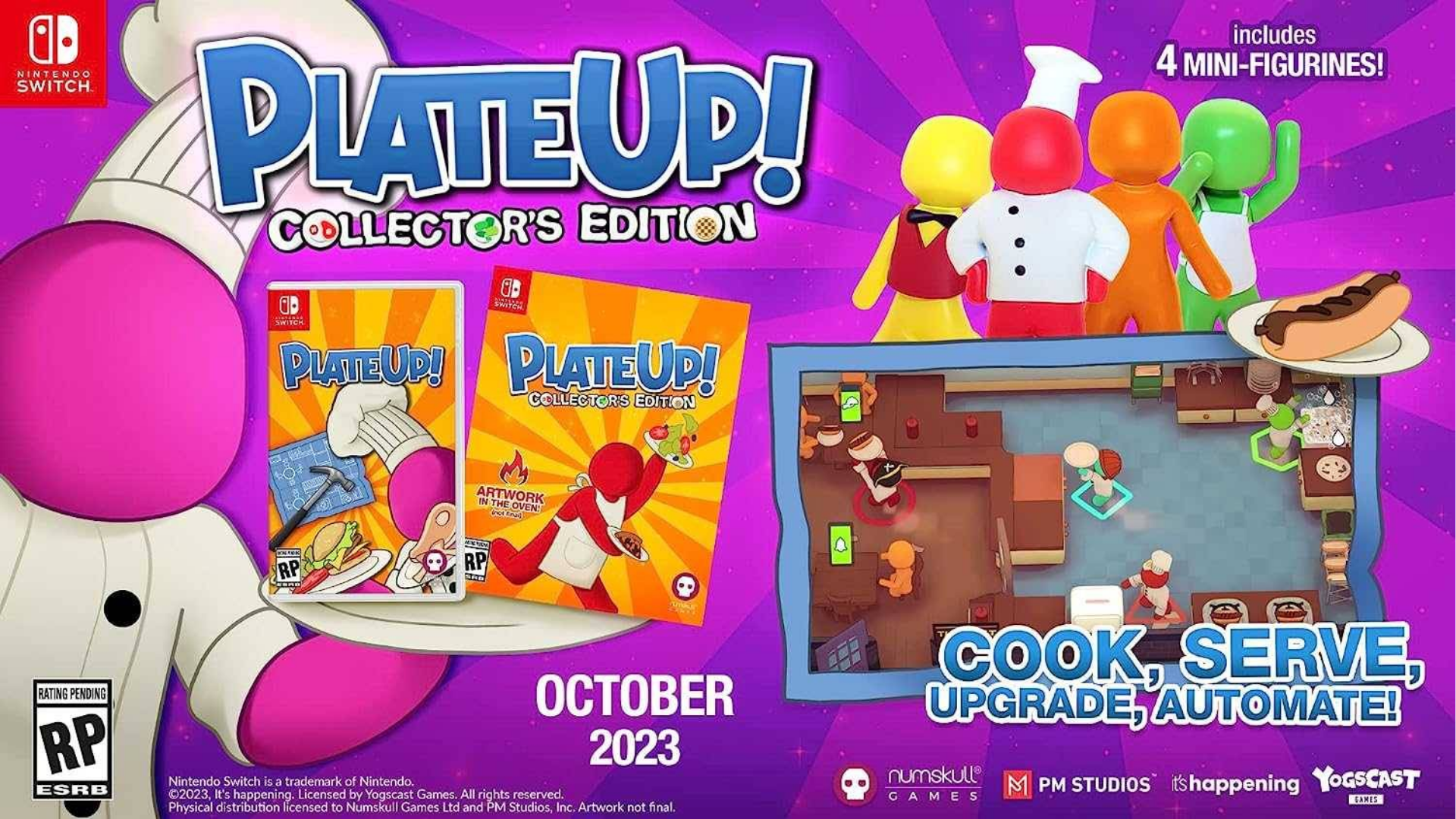nintendo switch game PlateUp! Collector Edition (1)