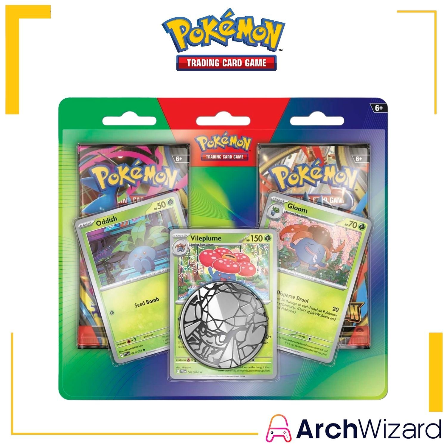Trading Card Game TCG Pokemon Enhanced 2-Pack Blister 26Q1 10-10355-101 SGPBN (2)