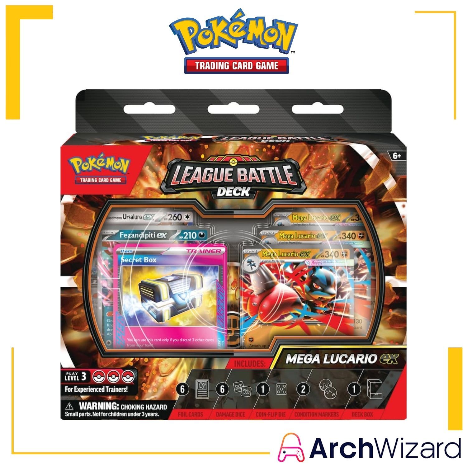Trading Card Game TCG Pokemon League Battle Deck 26Q2 10-10360-101 SGPBN (2)