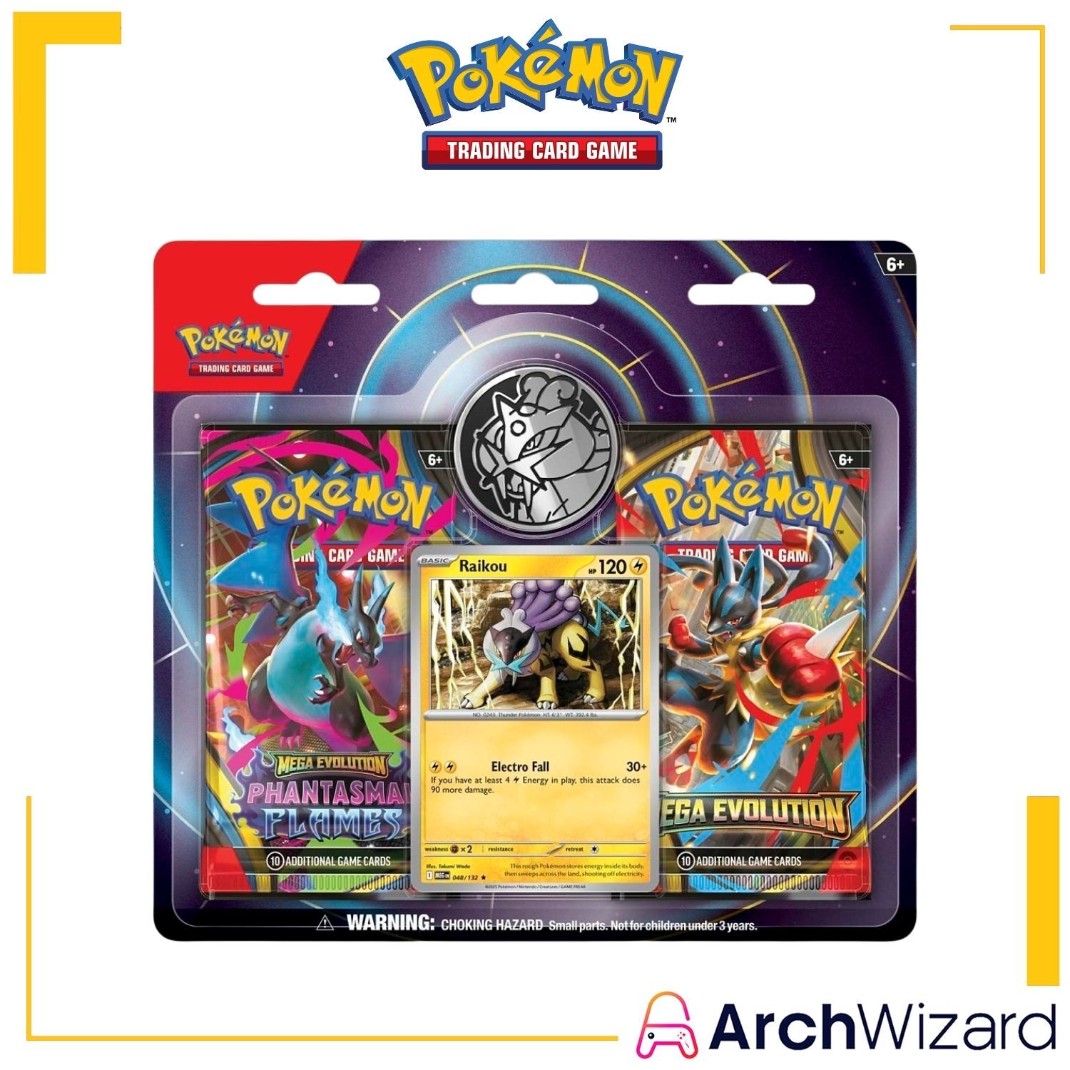 Trading Card Game TCG Pokemon 2-Pack Blister Single Wide 10-10316-101 SGPBN (2)