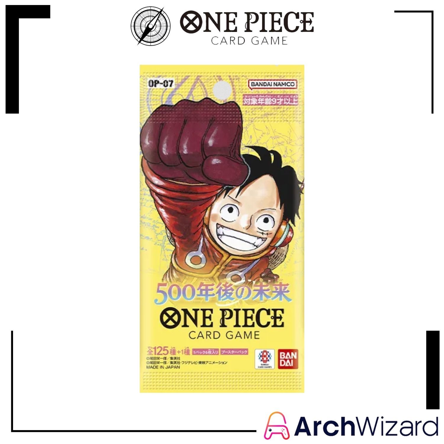 TCG One Piece Card Game Booster Pack 500 Years in the Future OP-07 Japanese  Pack (Trading Card Game)  ArchWizard