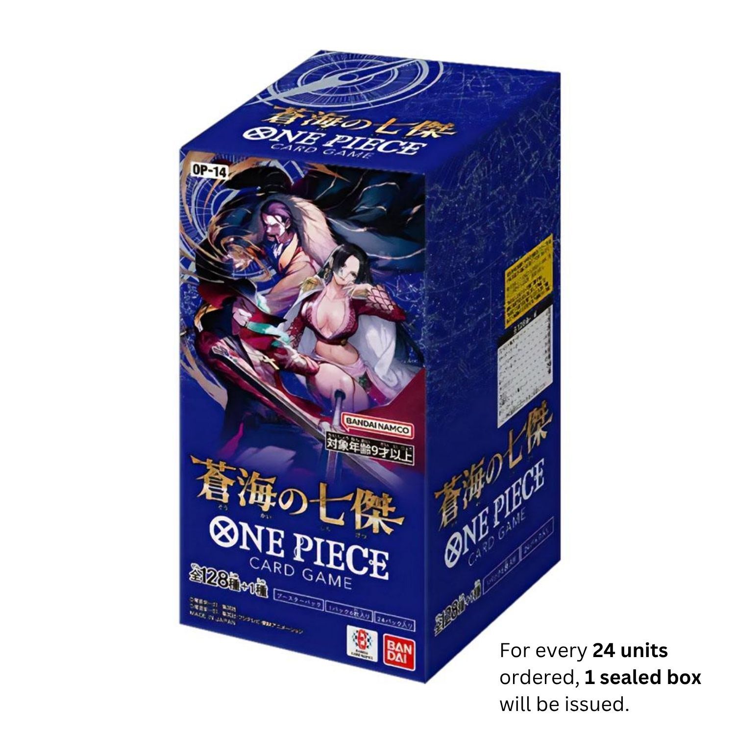 Trading Card Game TCG One Piece Card Game Booster Pack The Azure Sea's Seven OP- ( (4)