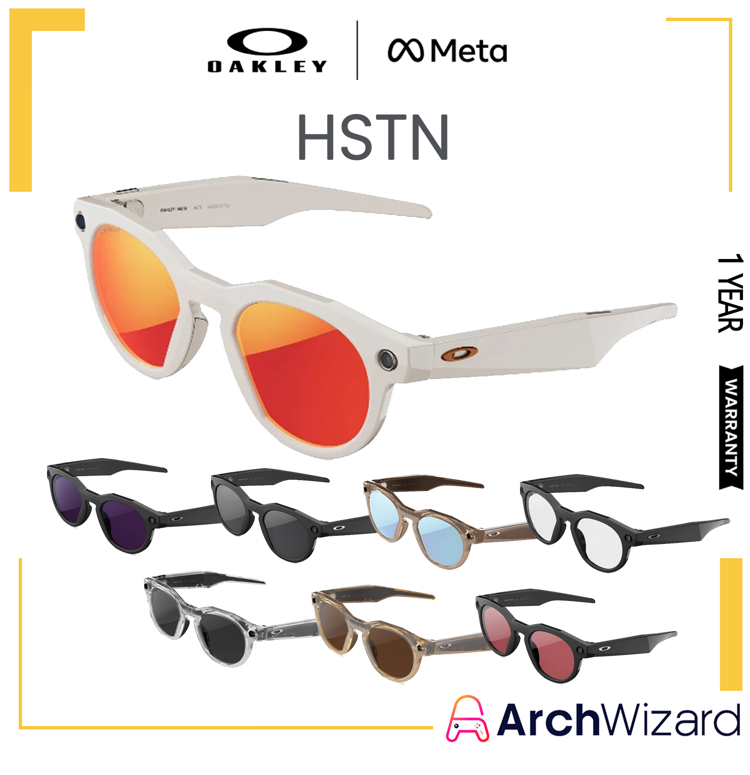Meta Oakley HSTN Cover Image 2