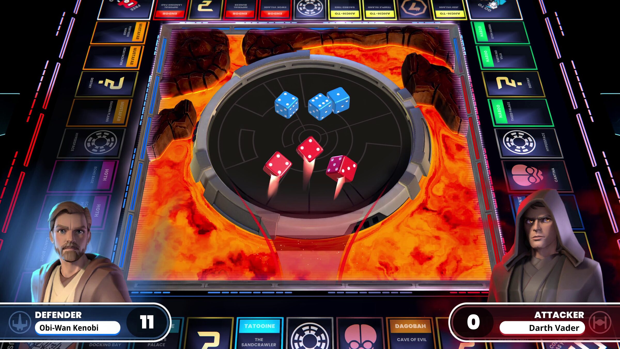 PlayStation 5-Monopoly Star Wars Heroes Vs. Villains-gameplay 6
