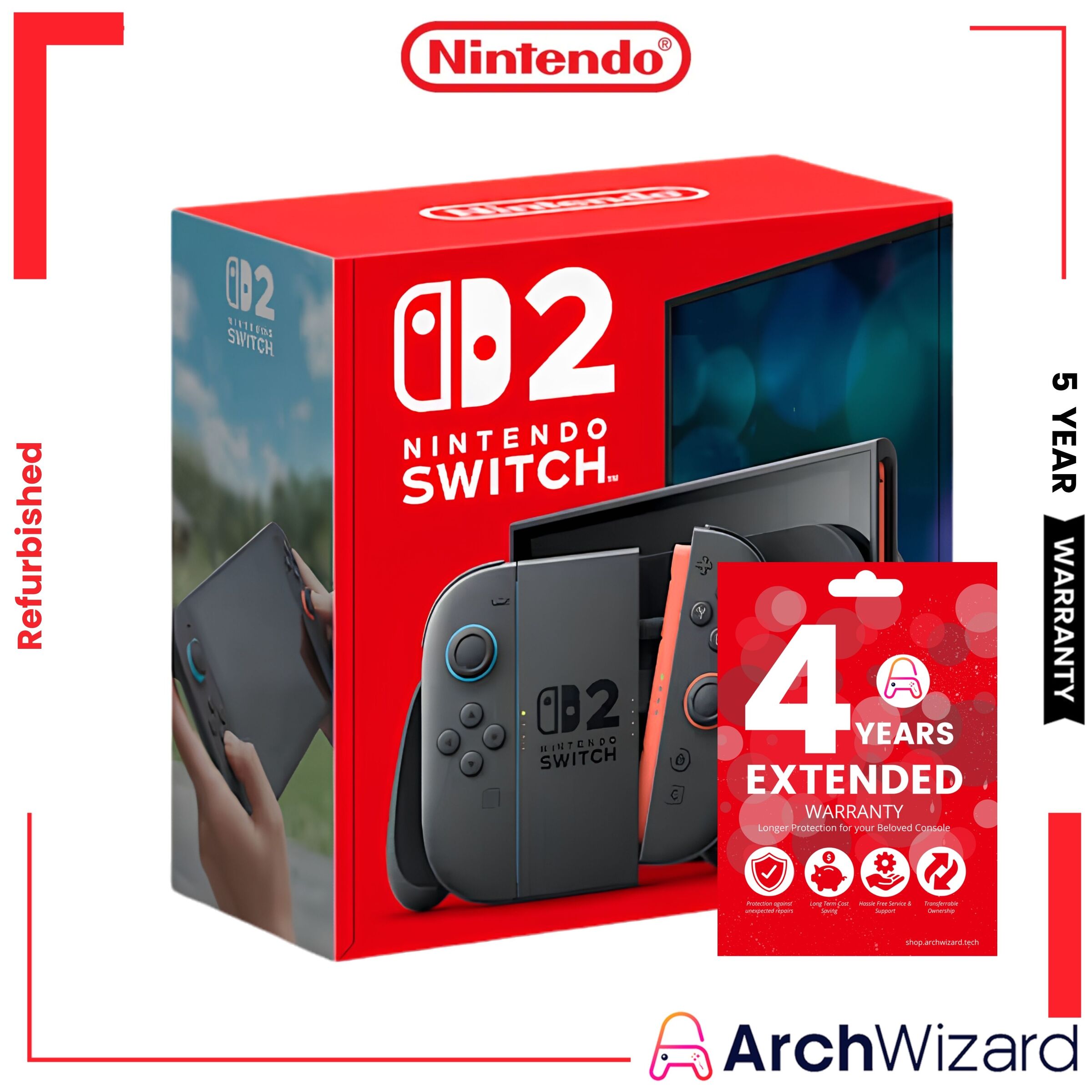 Nintendo Switch 2 Console Extended Warranty ArchWizard (9)