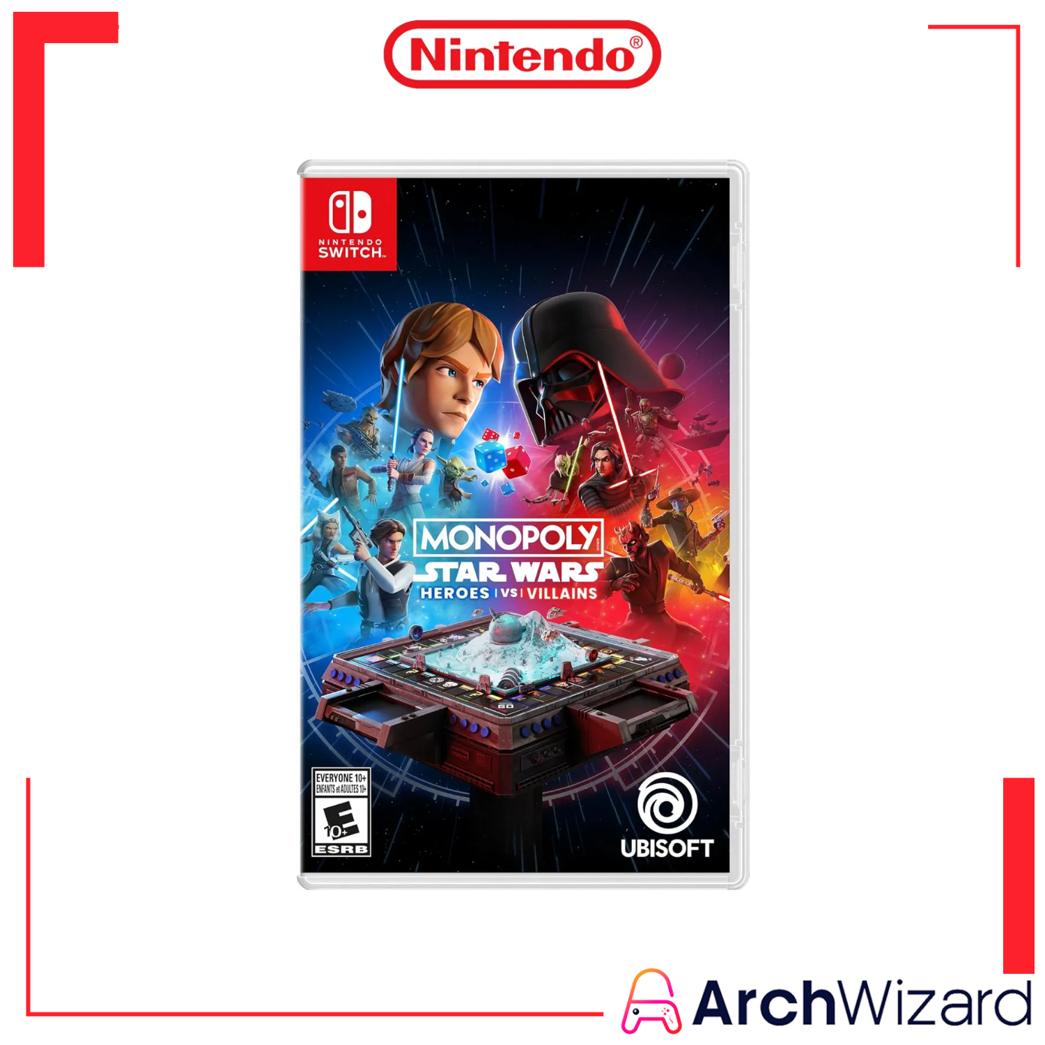 Nintendo Switch Game Monopoly Star Wars Heroes Vs. Villains  (2)