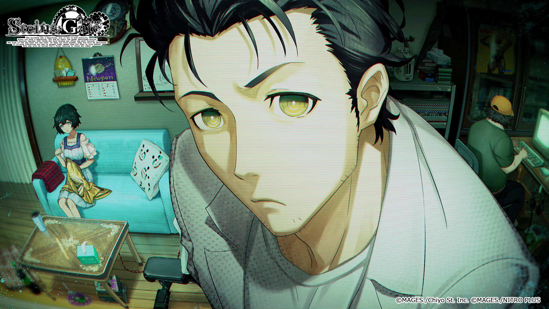 Nintendo Switch-Steins Gate ReBoot-gameplay 1