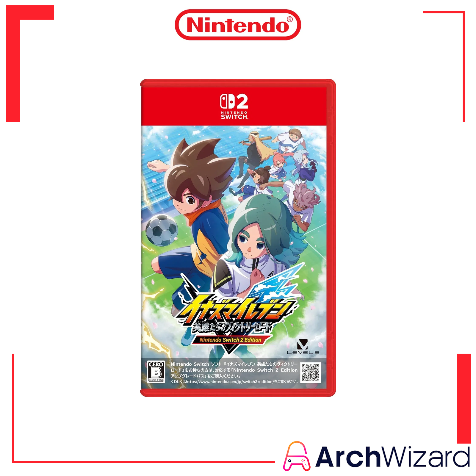 Cover Image_NS2_Inazuma Eleven Victory Road_3_Edition2