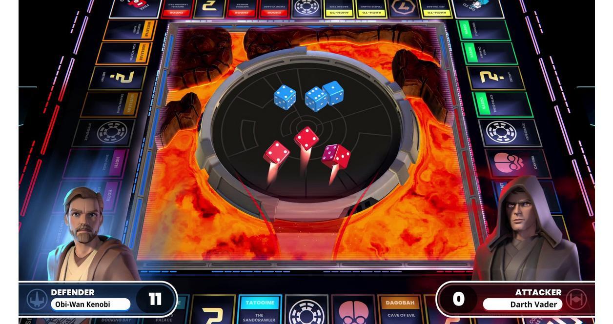 Nintendo Switch 2-Monopoly Star Wars Heroes Vs. Villains-gameplay 1