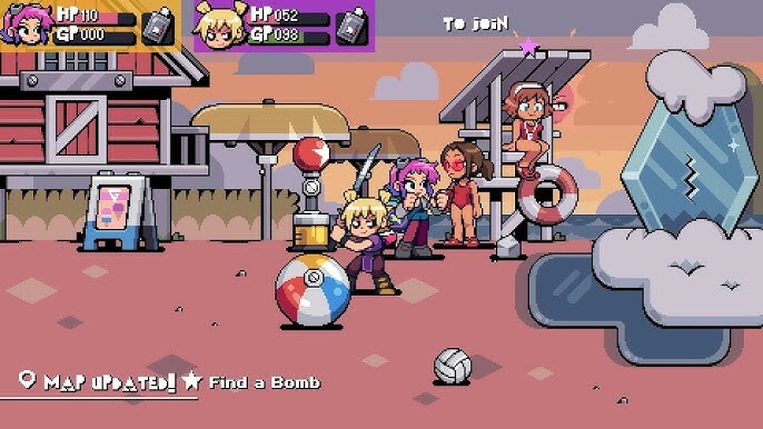 PlayStation 5-Scott Pilgrim Ex-gameplay