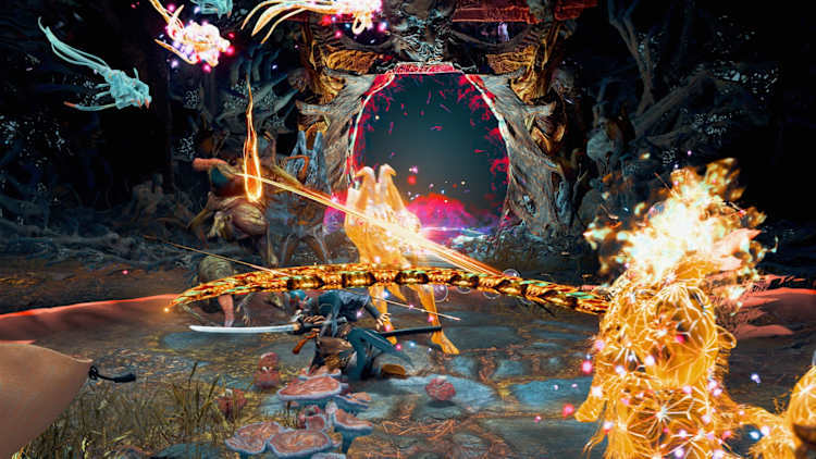 Nintendo Switch 2-Kunitsu Gami Path of the Gooddess-gameplay 2