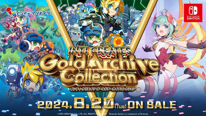 Nintendo Switch-INTI CREATES Gold Archive Collection Limited Edition-gameplay 1