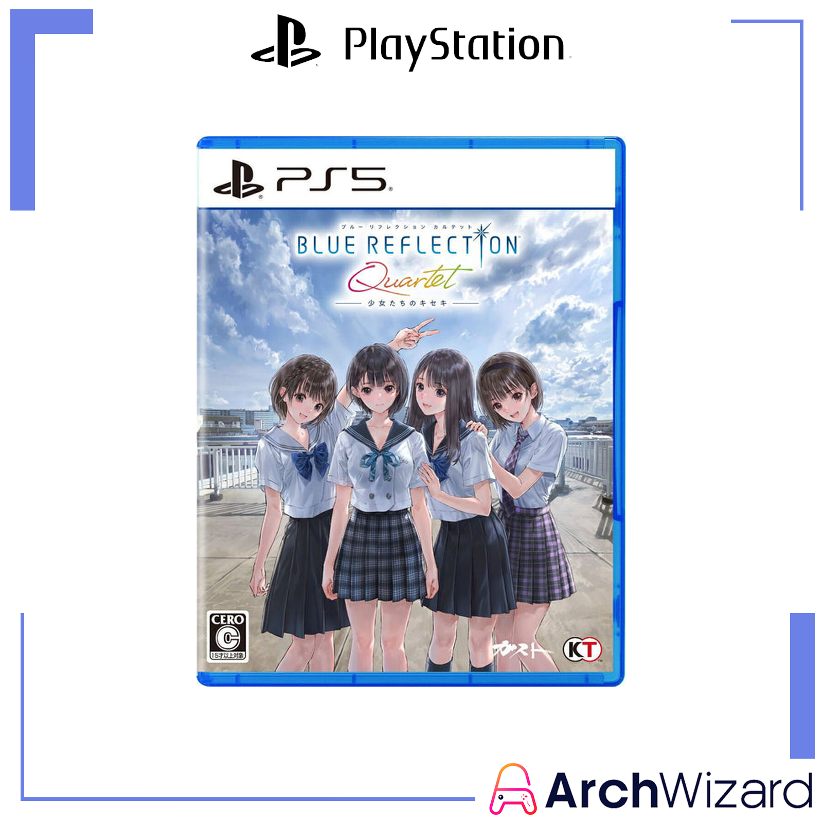 Cover Image_PS5_Blue Reflection Quartet 4 In 1 Standard Edition_3_Edition2