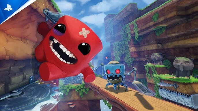PlayStation 5-Super Meat Boy 3D-gameplay 2
