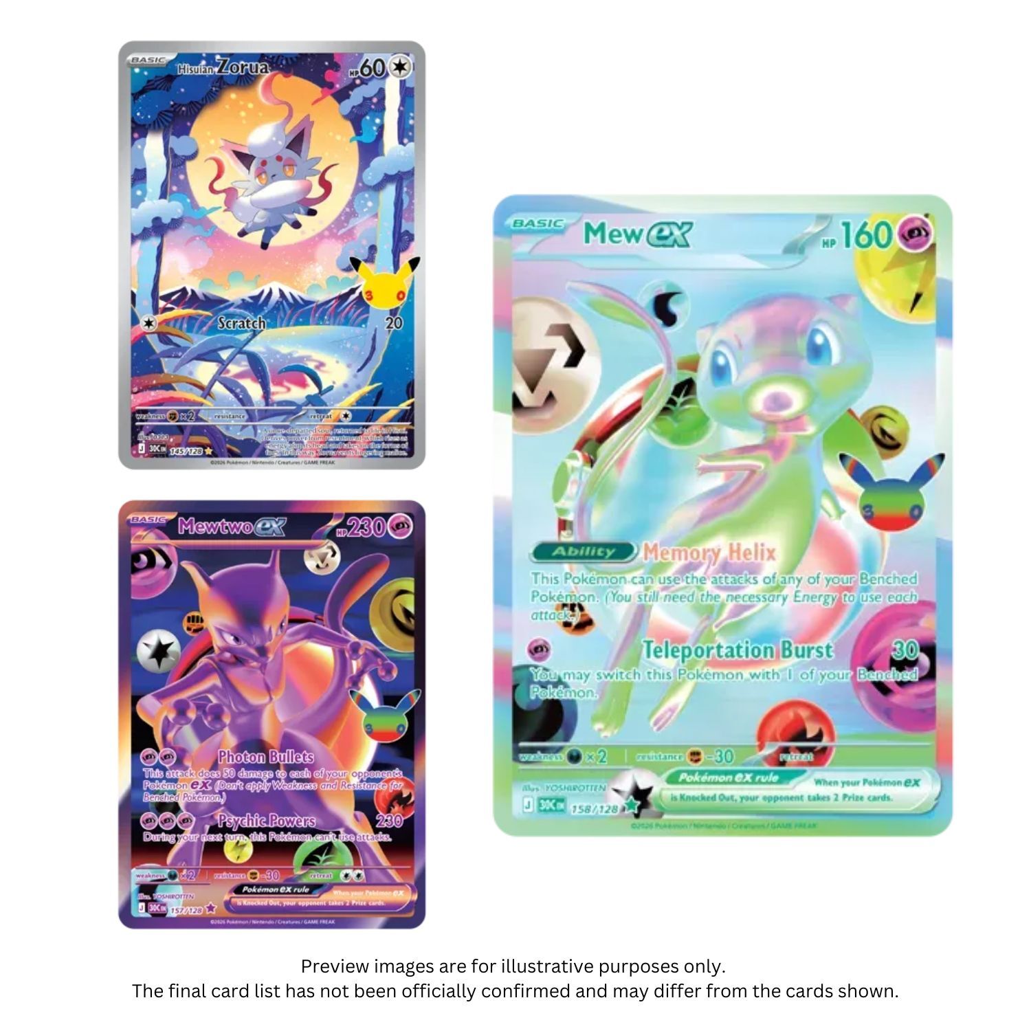 Mega M6a 30th Celebration Booster Pack JPNBN (10 packs) (5)