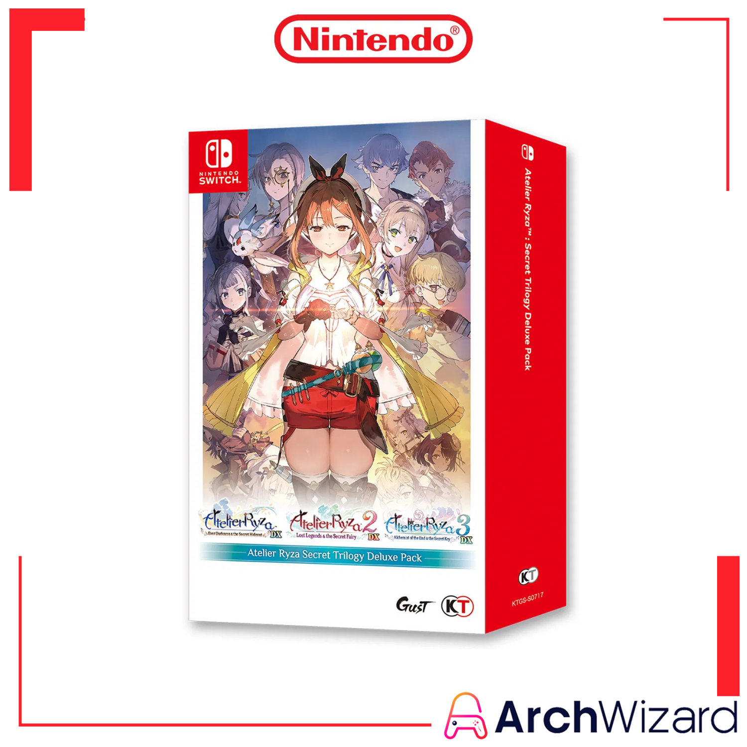 Atelier Ryza Secret Trilogy Deluxe Pack Standard Edition (1)