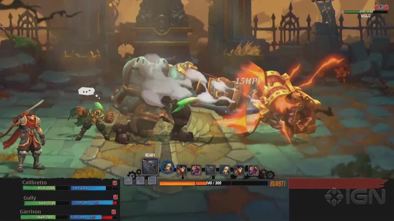 Nintendo Switch-Battle Chasers Nightwar-gameplay 3