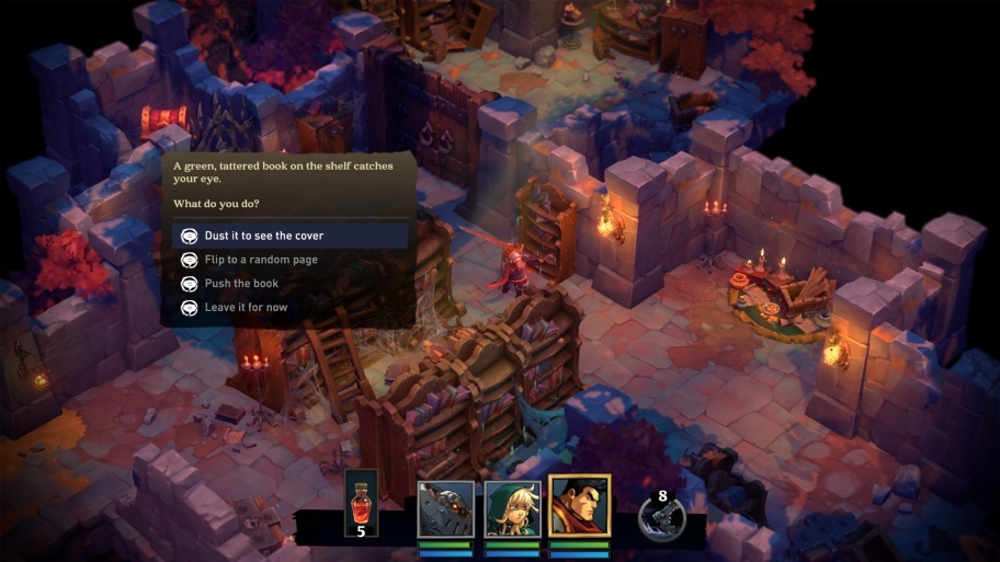 Nintendo Switch-Battle Chasers Nightwar-gameplay 1