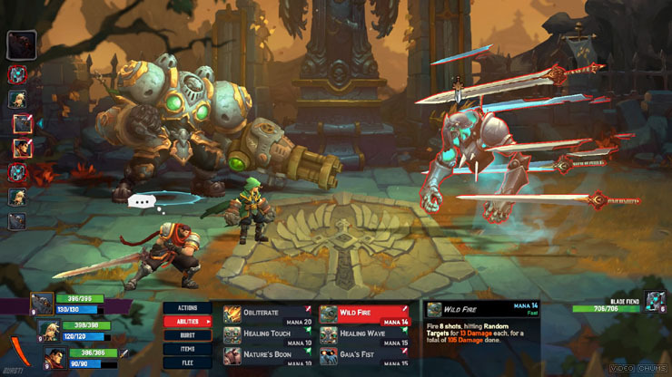 Nintendo Switch-Battle Chasers Nightwar-gameplay 8