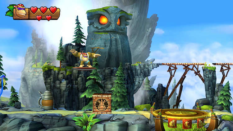 Nintendo Switch-Donkey Kong Country Tropical Freeze-gameplay 2