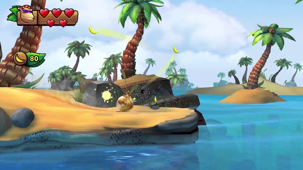 Nintendo Switch-Donkey Kong Country Tropical Freeze-gameplay 1